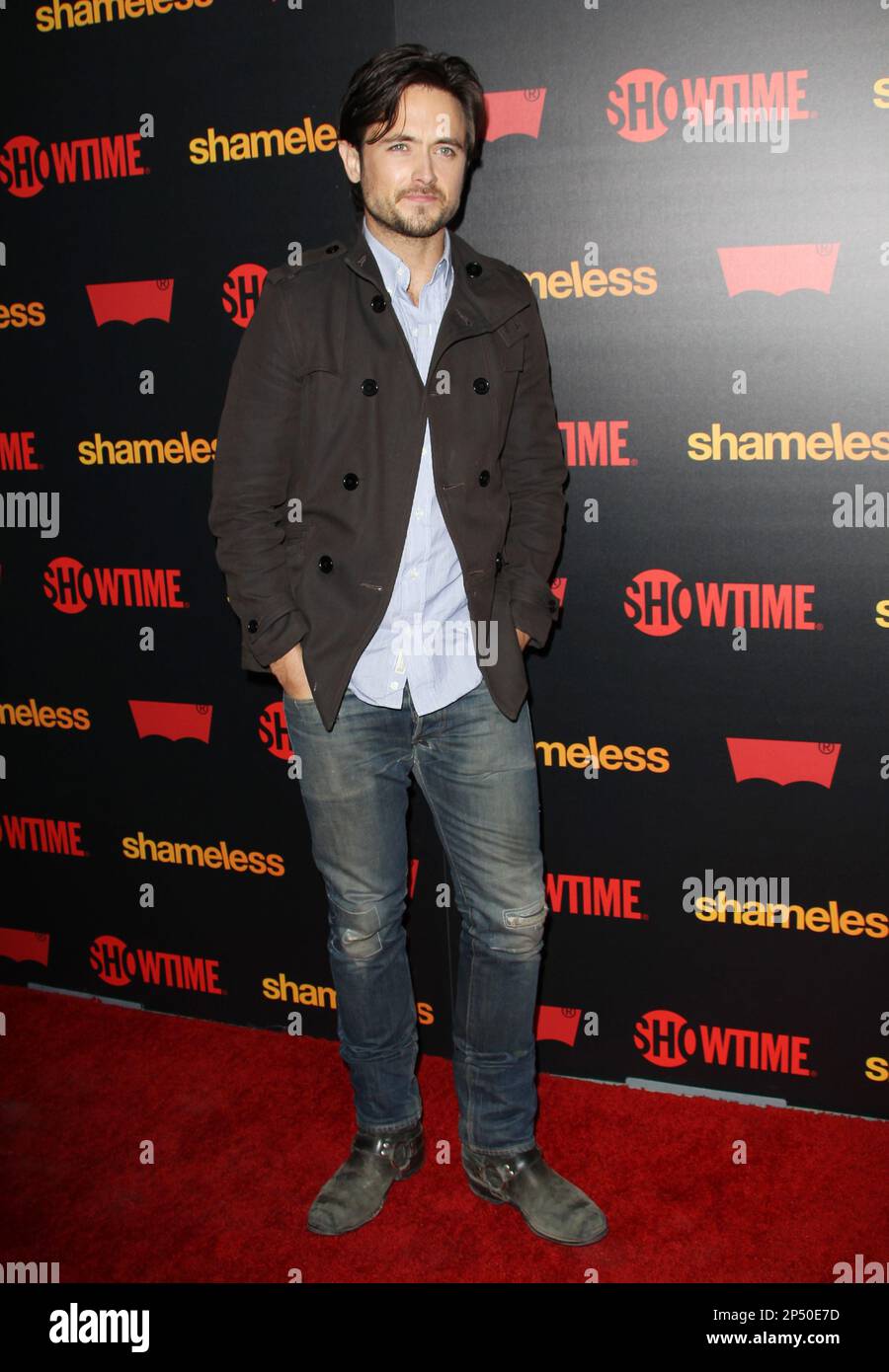 Justin Chatwin attends the premiere reception for Showtime's 'Shameless