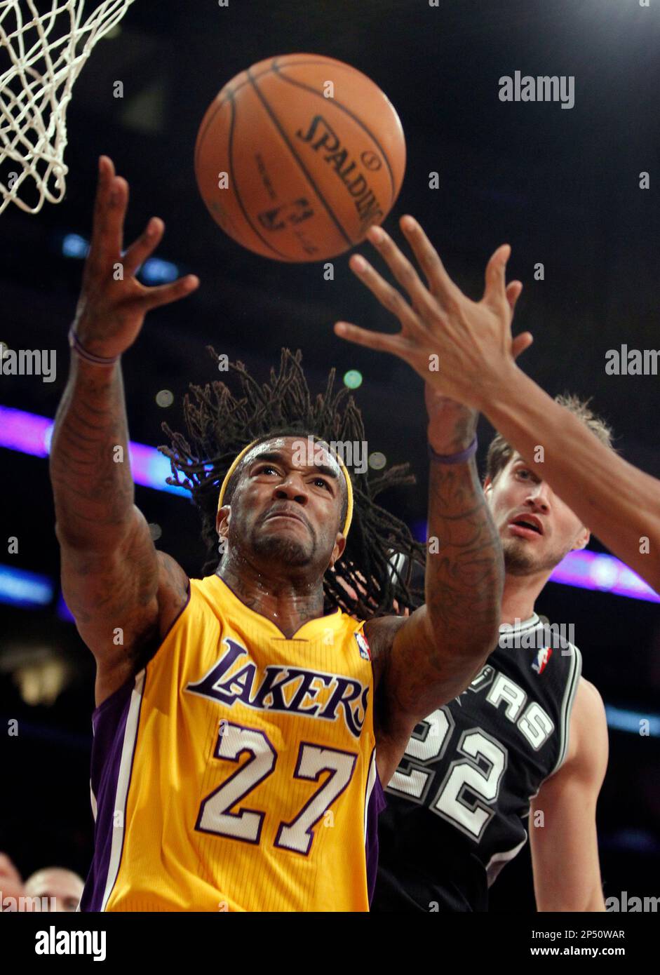 Los Angeles Lakers #27 Jordan Hill -- Center