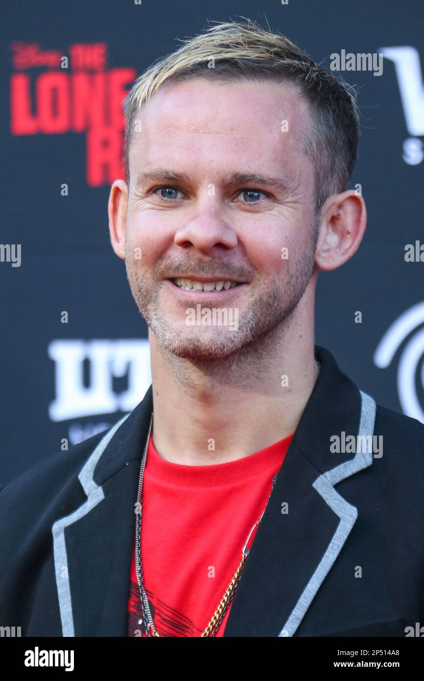 Actor Dominic Monaghan attends the premiere Of Walt Disney Pictures ...