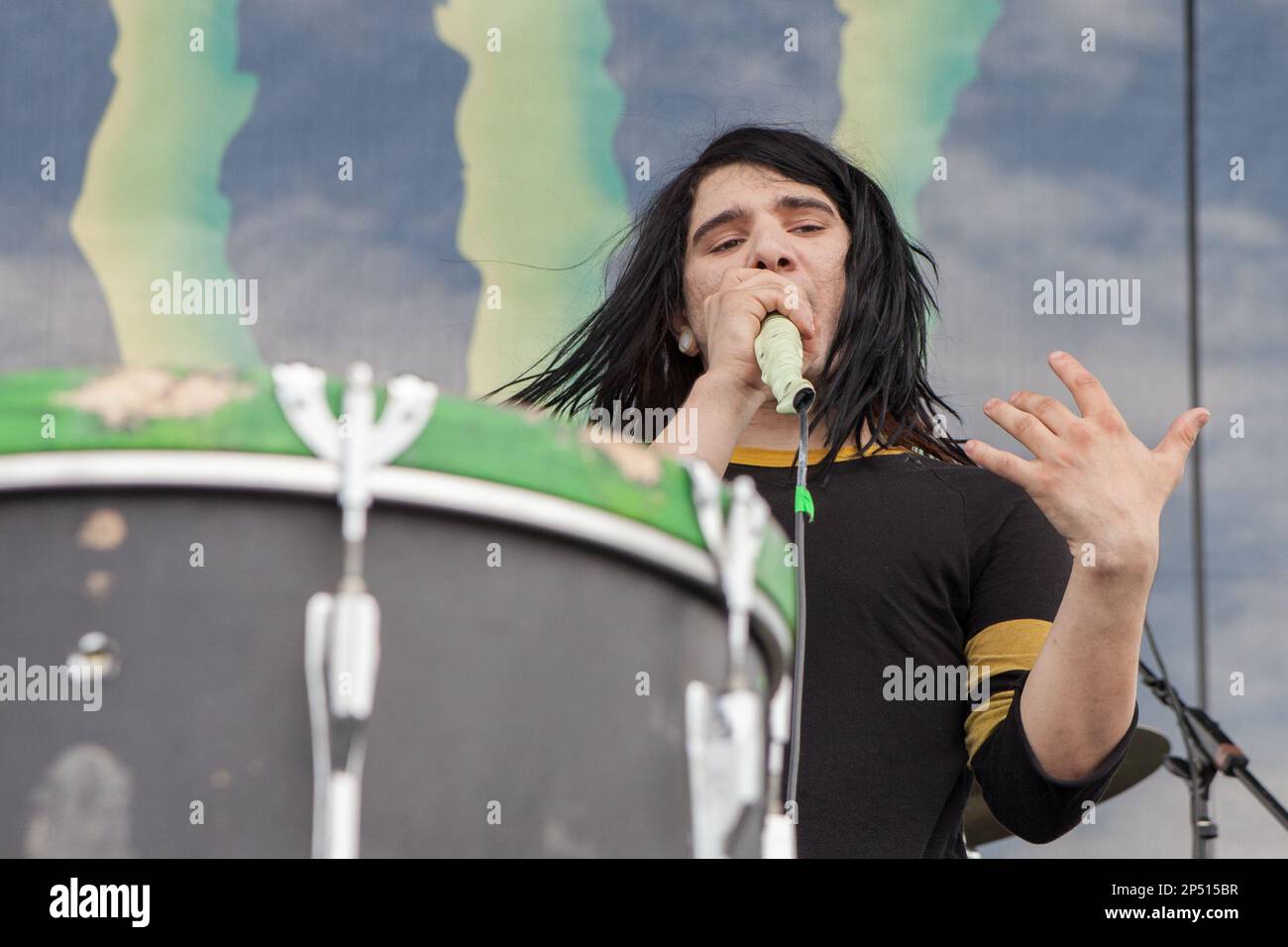 Sonny Moore performs at EPICENTER '09: 'So Cal's Rock Explosion' at the  Fairplex on August 22, 2009 in Pomona, California. (Photo by Paul A.  Hebert/Invision/AP Stock Photo - Alamy