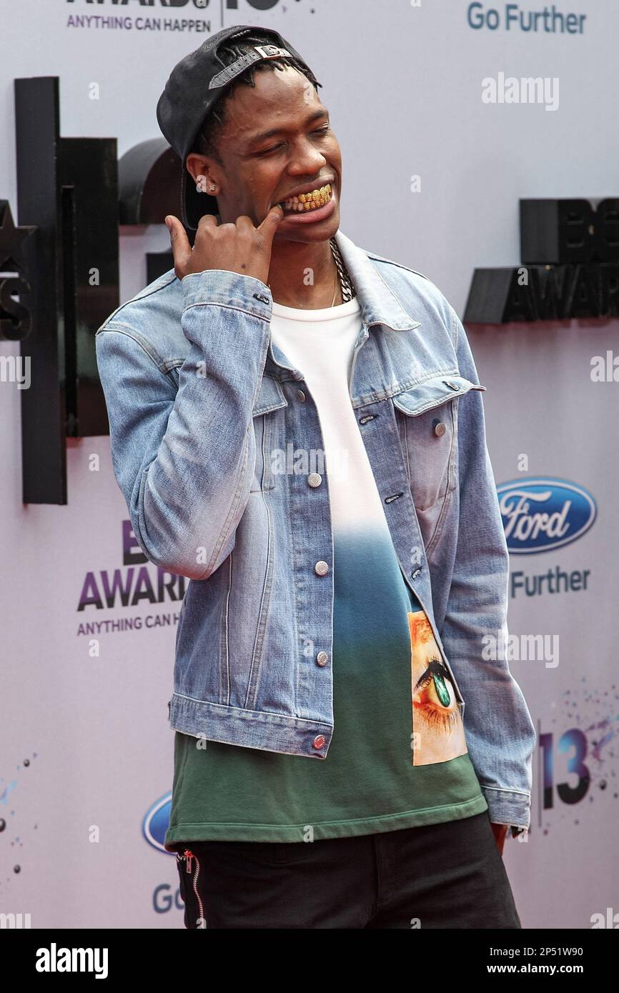 Recording Artist Travis Scott attends the BET Awards 13 at the Nokia  Theatre in Los Angeles on June 30, 2013. UPI/Alex Gallardo Stock Photo -  Alamy