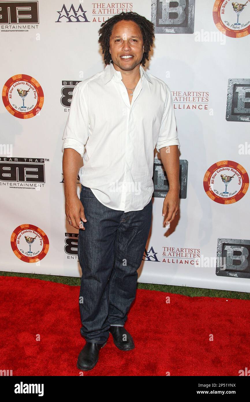 Professional soccer player Cobi Jones attends the 8th Annual BTE All