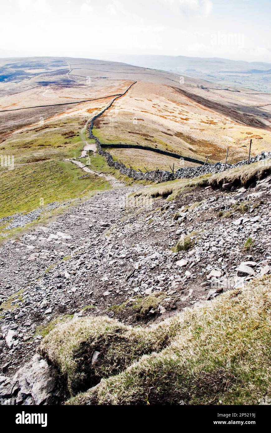 Bit of a scramble as the path to PenyGhent summit rises steeply