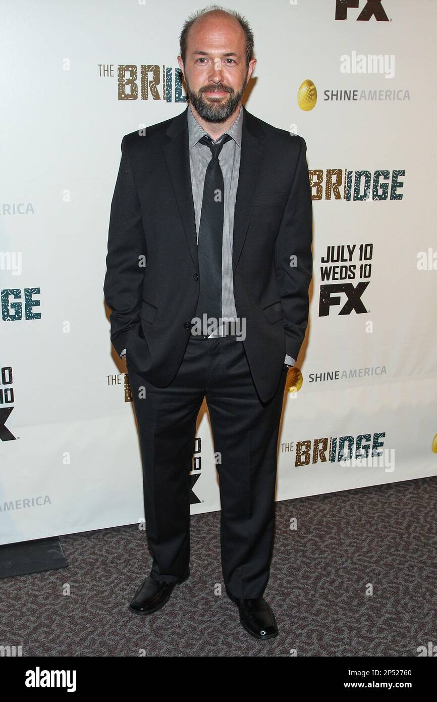 Actor Eric Lange attends the Series Premiere Of FX’s “The Bridge” at