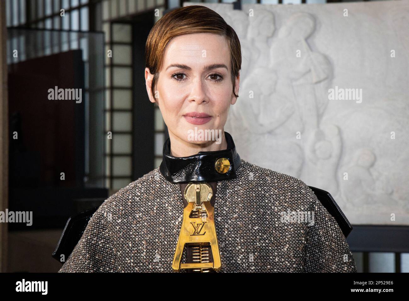 Sarah Paulson attends the Louis Vuitton Fall/Winter 2023-2024 ready-to