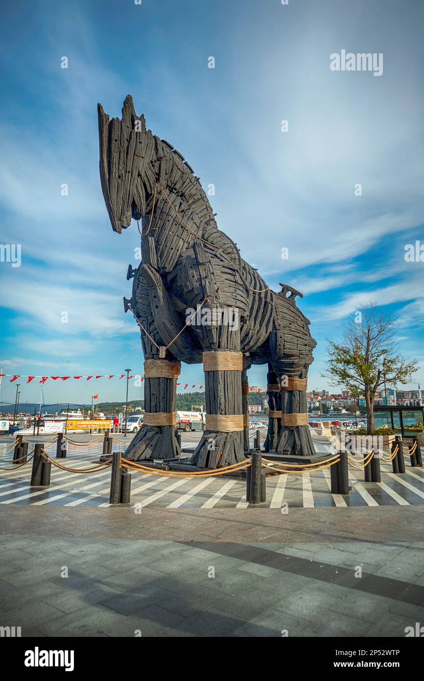 Trojan Horse Sculpture Hi res Stock Photography And Images Alamy