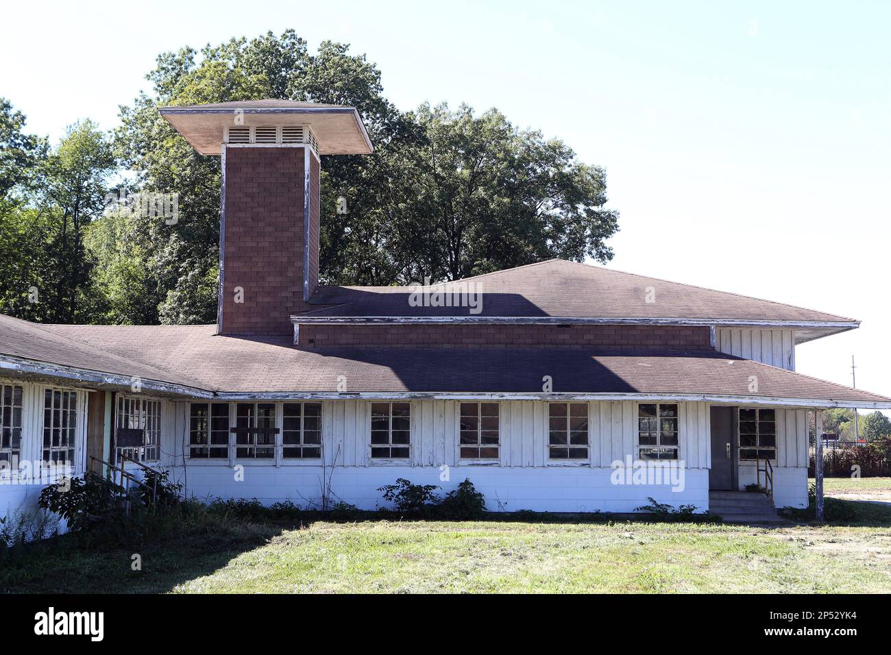 The Kingsbury Employment Office still sits on the grounds of the old
