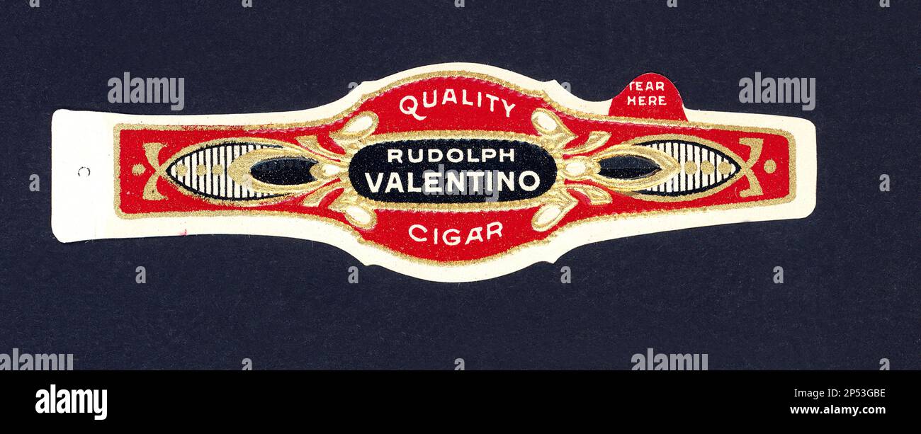 Wrapper Rudolph Cigar wrapper hi-res stock photography and images - Alamy