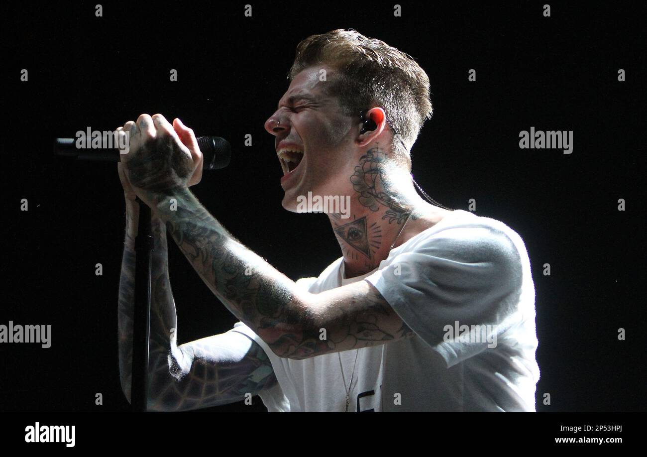 Lead Singer Jesse Rutherford Band Neighbourhood Editorial Stock