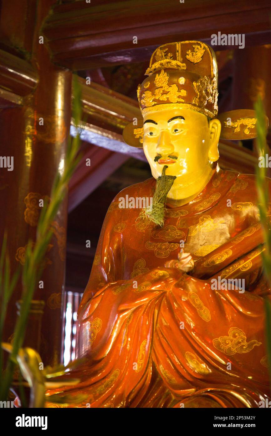 Vietnam, Hanoi, Temple of Literature, Stock Photo