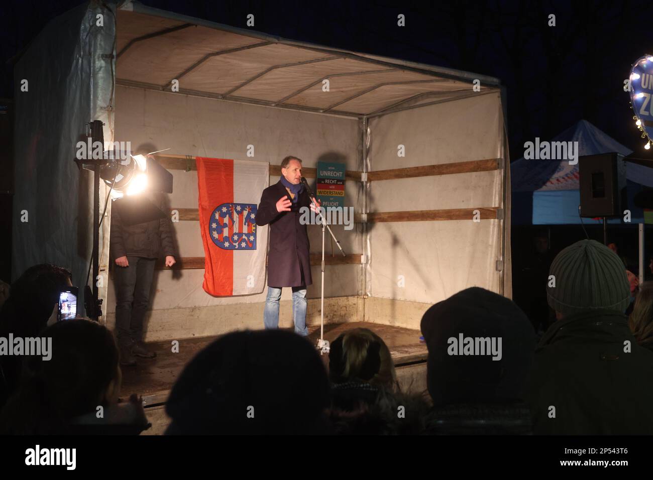 Triptis, Germany. 06th Mar, 2025. Björn Höcke, chairman of the AfD Triptis, Germany. 06th Mar, 2025. Björn Höcke, chairman of the AfD
