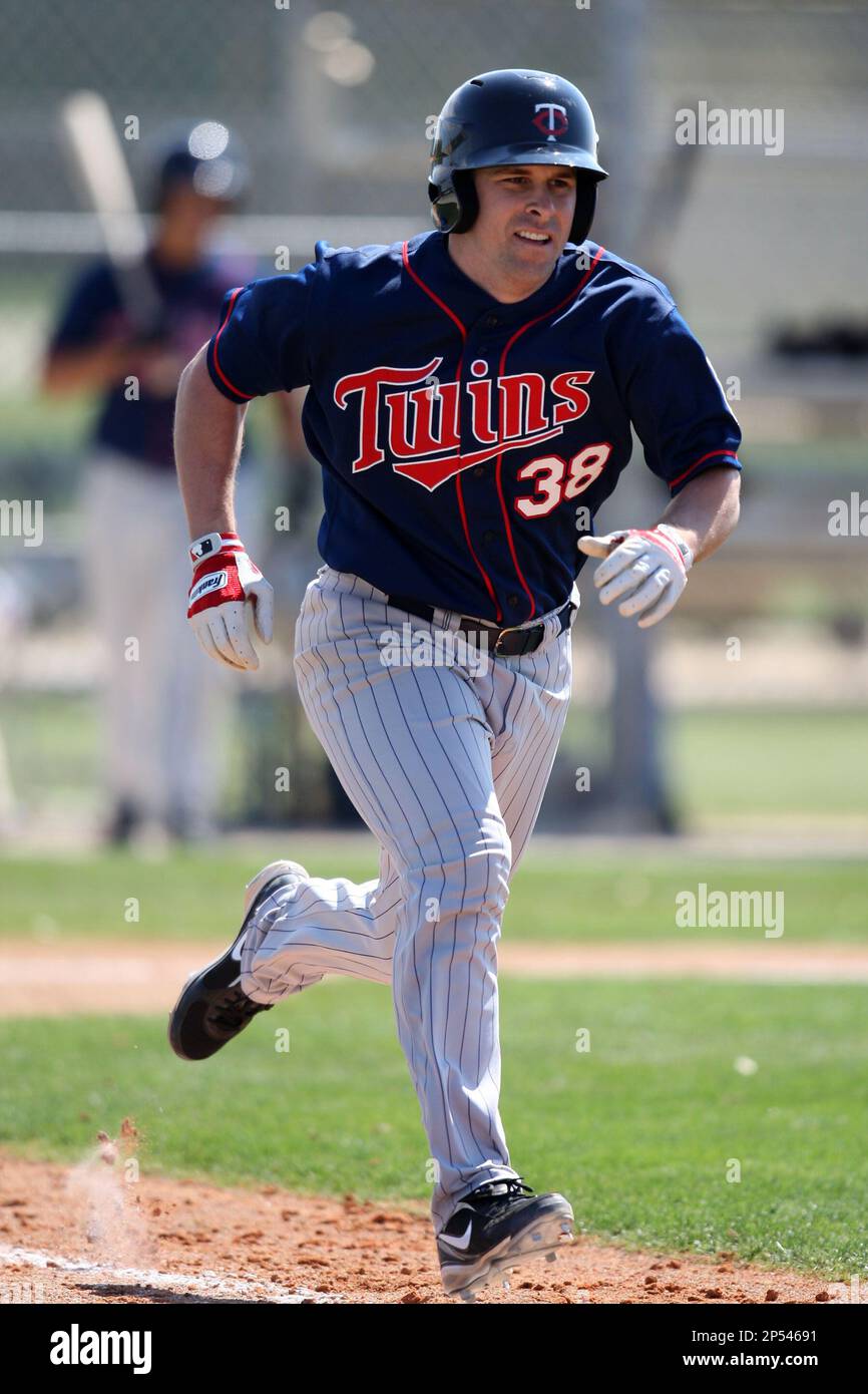 March 18, 2010: Nathan Hanson (36) of the Minnesota Twins organization  during Spring Training at the Ft. Myers Training Complex in Ft. Myers,  Florida. (Mike Janes/Four Seam Images via AP Images Stock