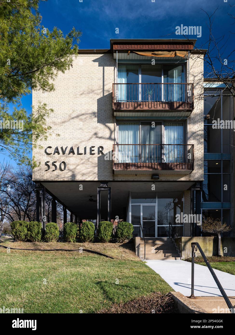 The Cavalier Apartments designed by Robert Elkington Stock Photo Alamy