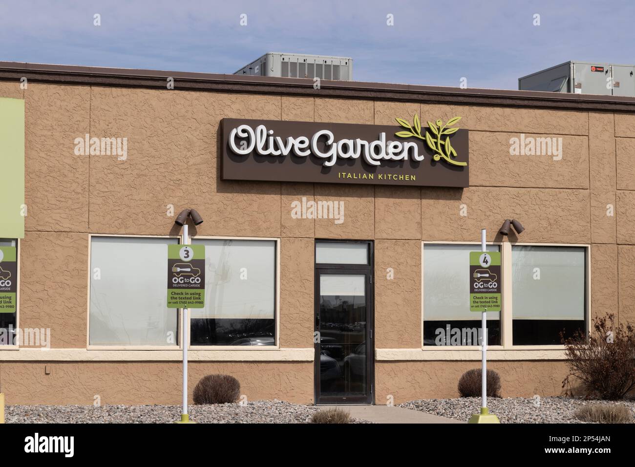 Anderson Circa March 2023 Olive Garden Italian Restaurant. Olive