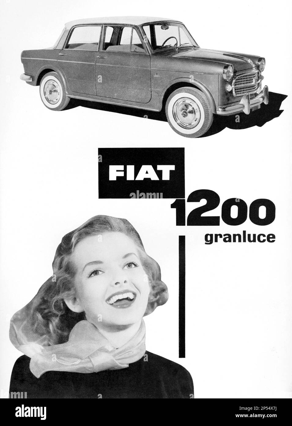 1958 , Italy The italian car industry FIAT ( F.I.A.T. frabbrica