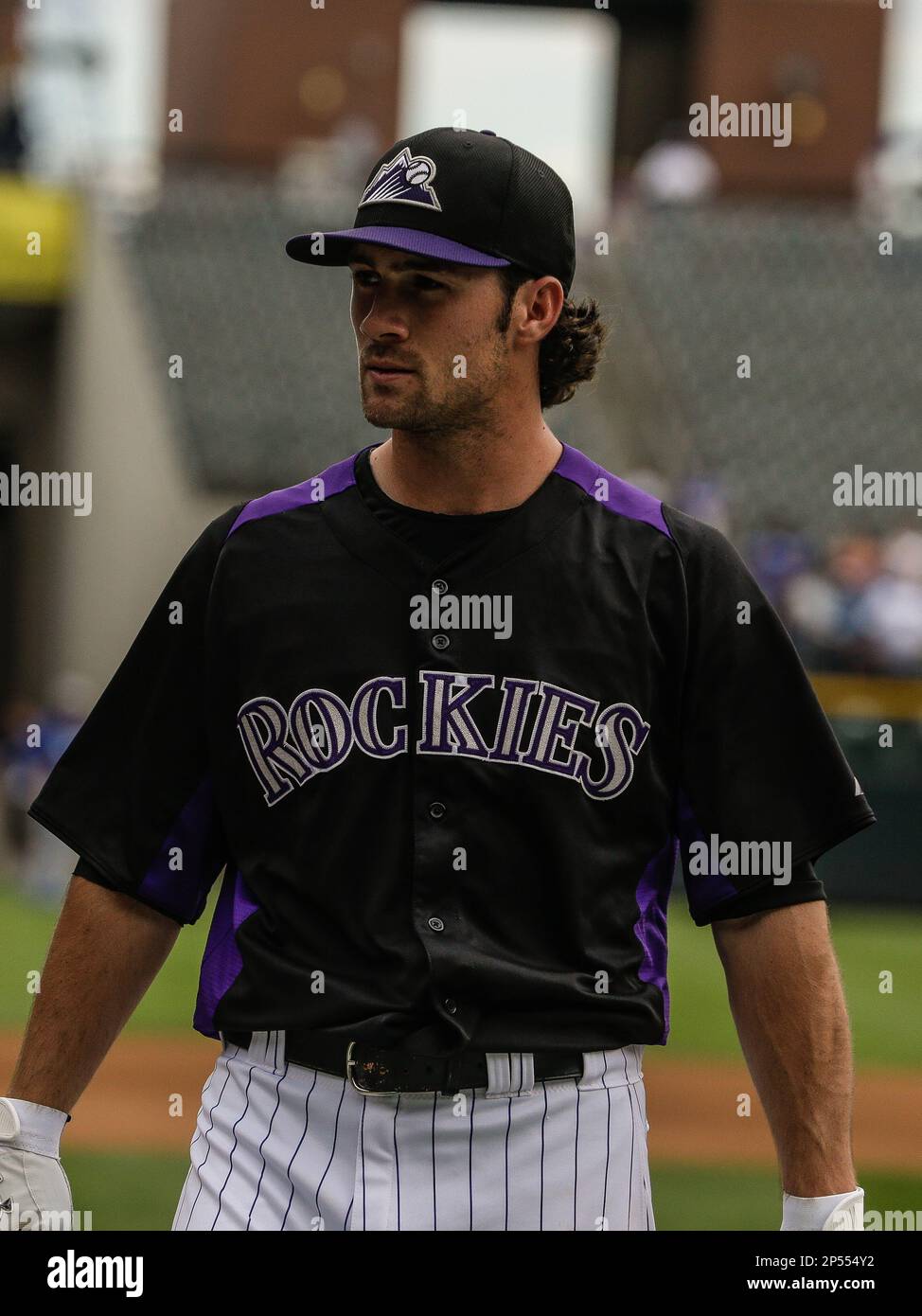 Jun 1, 2015; Denver, CO, USA; Los Angeles Dodgers center fielder