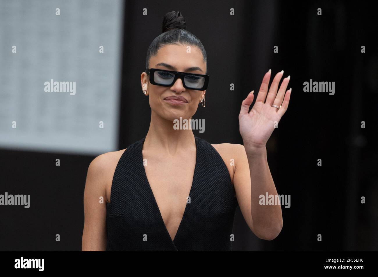 Paris, France. 06th Mar, 2023. Jessica Aidi attending the Louis Vuitton