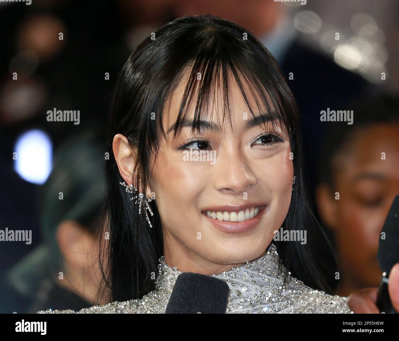 Rina Sawayama attends the UK premiere of John Wick: Chapter 4 at Cineworld Leicester Square in