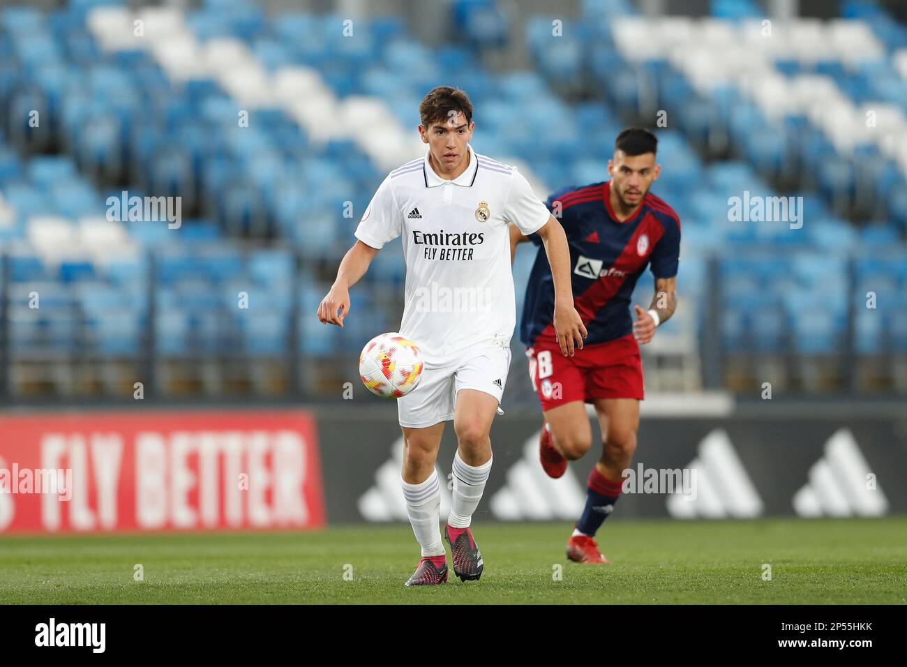 Madrid, Spain. 5th Mar, 2023. Mario Martin (RM Castilla) Football/Soccer Spanish "Primera RFEF