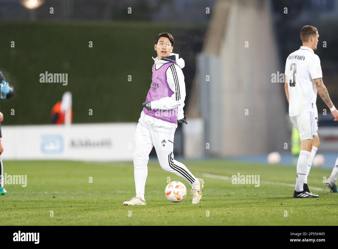 Madrid, Spain. 5th Mar, 2023. Takuhiro Nakai (RM Castilla) Football/Soccer Spanish "Primera