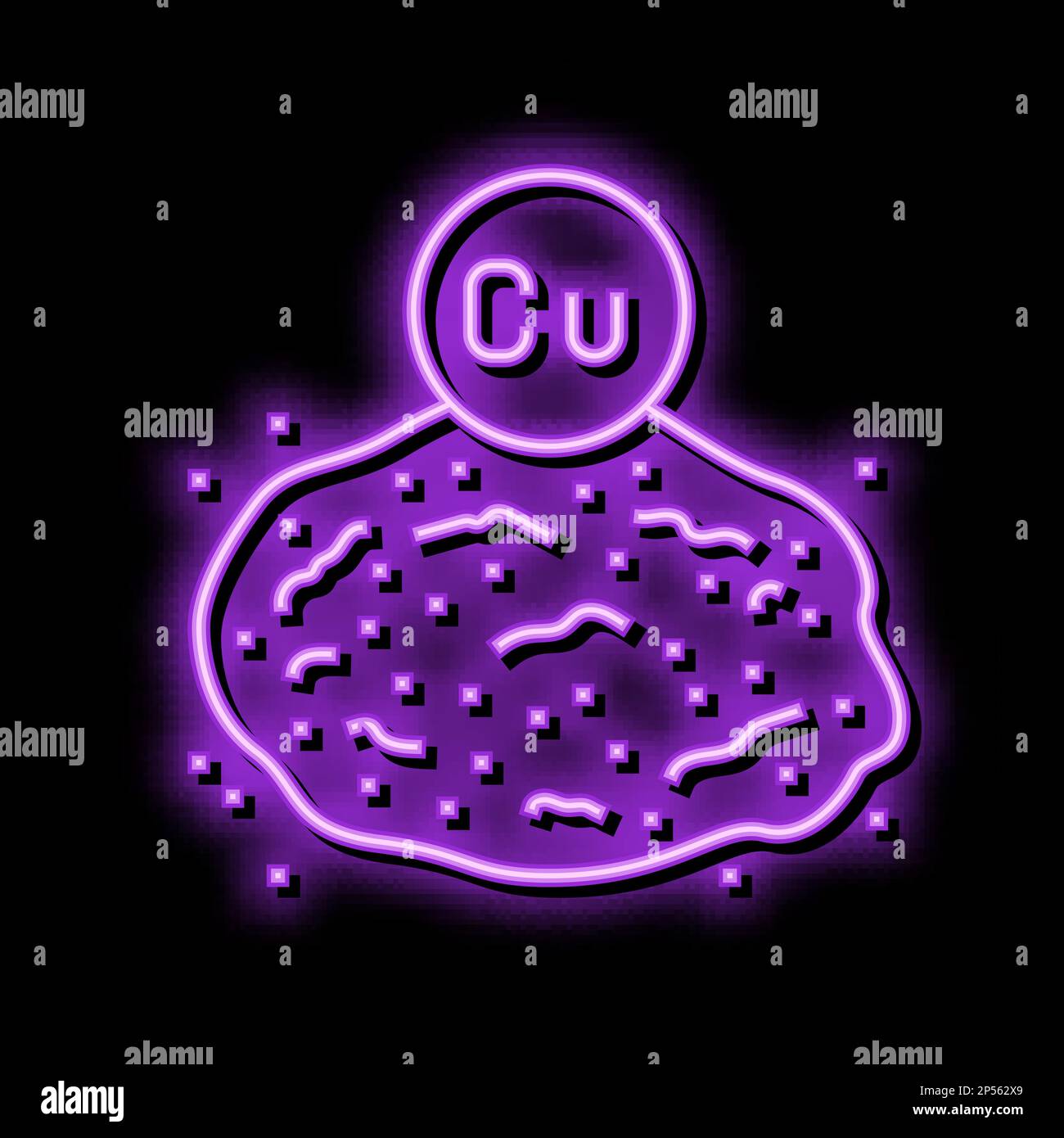 Copper concentrate Stock Vector Images - Alamy