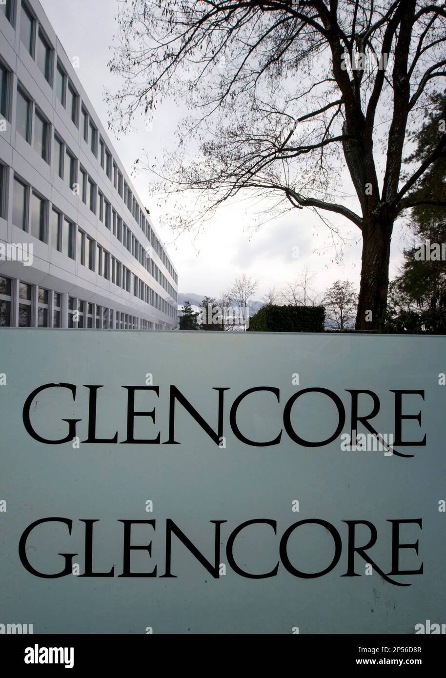 FILE This Feb. 7, 2012 file photo shows he headquarters of Glencore