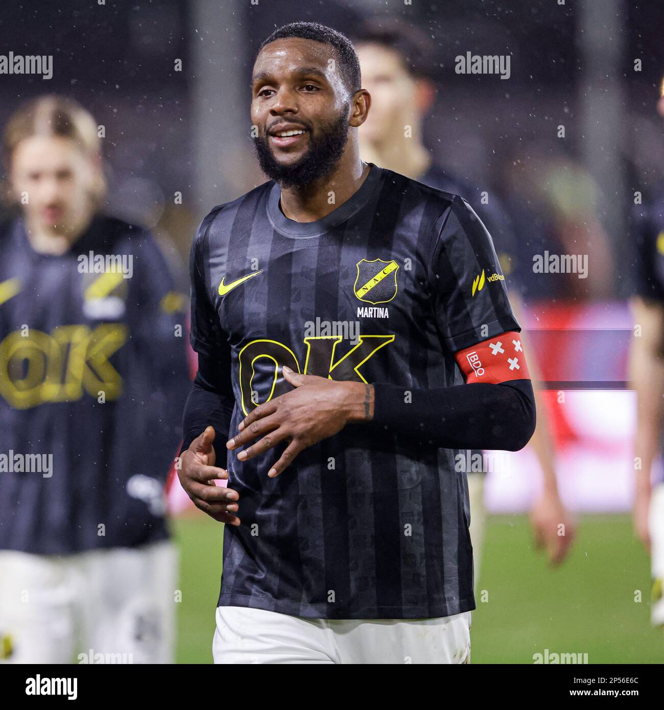 EINDHOVEN, NETHERLANDS - MARCH 6: Cuco Martina of NAC Breda during the 