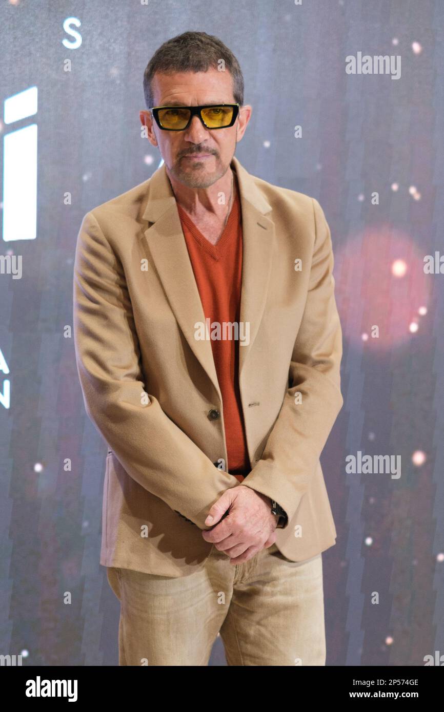 Madrid, Spain. 06th Mar, 2023. Antonio Banderas attends the Talia Awards Presentation Party in Madrid. Credit: SOPA Images Limited/Alamy Live News Stock Photo