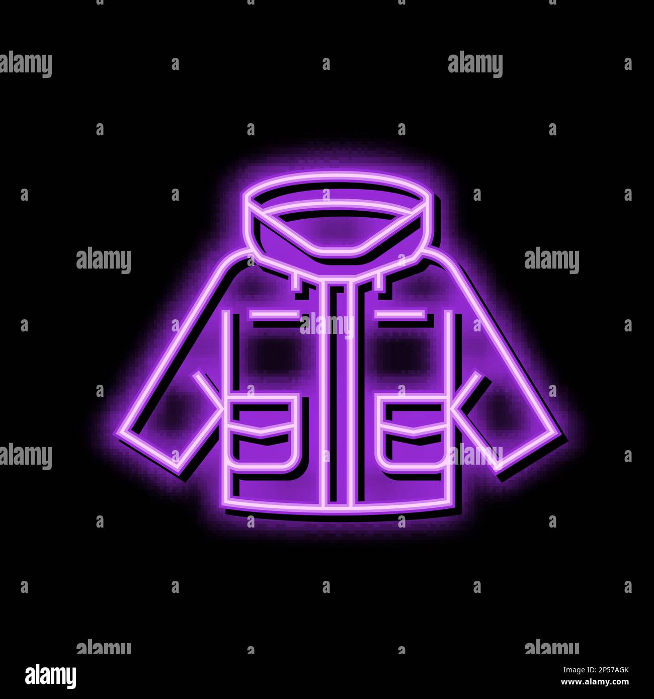 utility jacket boy baby cloth color icon vector illustration Stock