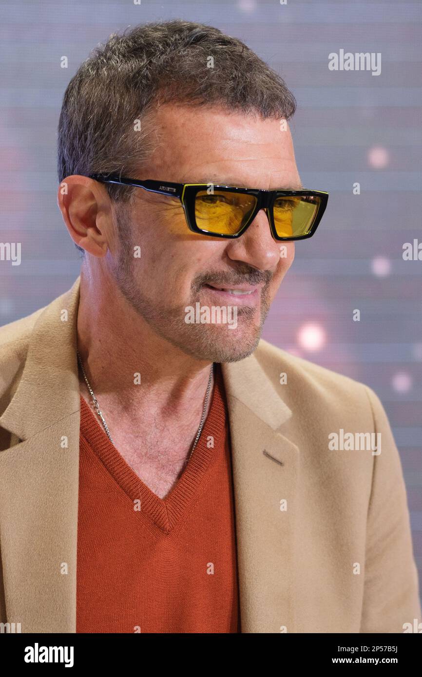 Madrid, Spain. 06th Mar, 2023. Antonio Banderas attends the Talia Awards Presentation Party in Madrid. (Photo by Atilano Garcia/SOPA Images/Sipa USA) Credit: Sipa USA/Alamy Live News Stock Photo