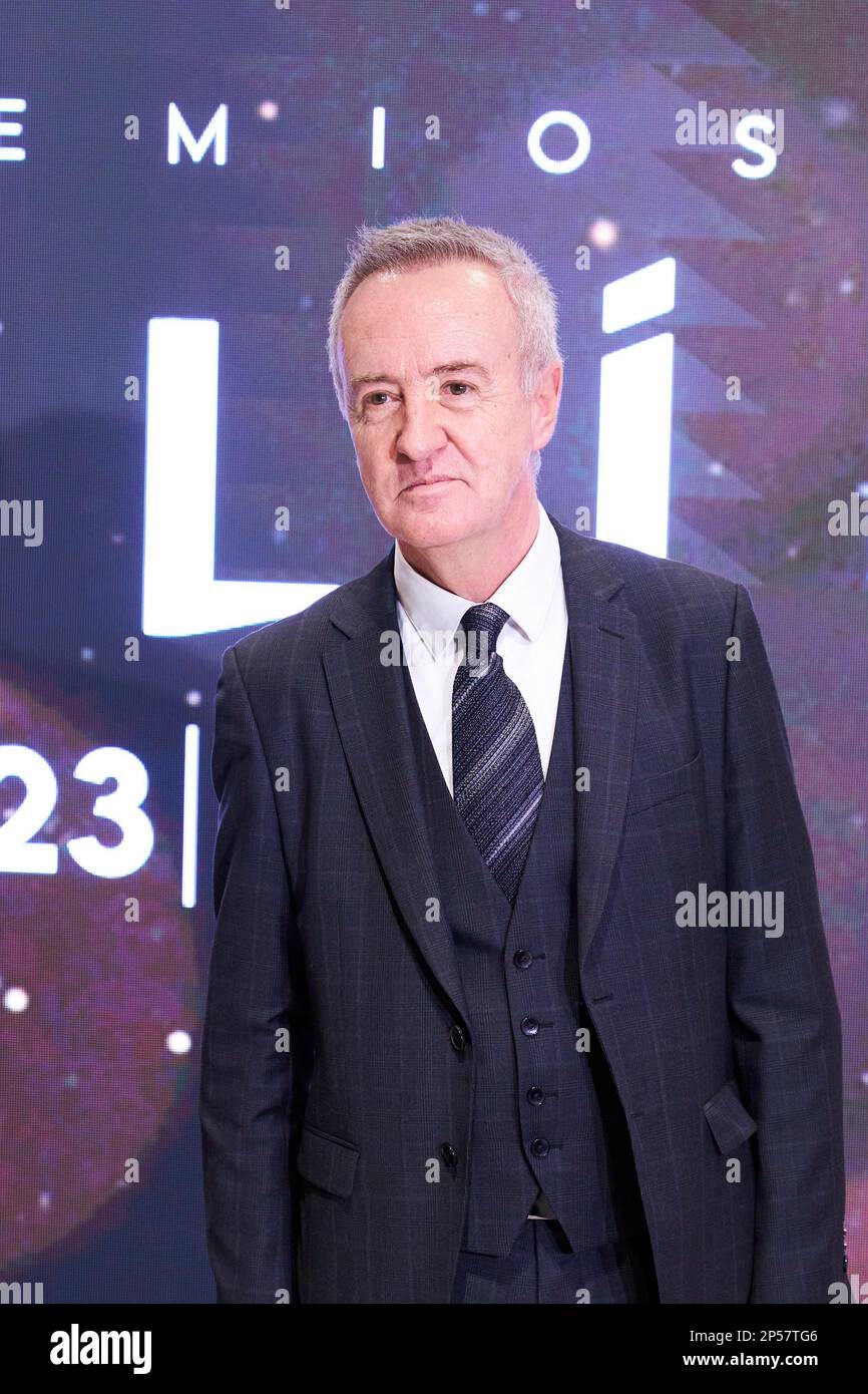 Madrid. Spain. 20230306,  Carlos Hipolito attends Nominees Party of the 1st edition of the Talía Awards at Caixabank All in One Space on March 6, 2023 in Madrid, Spain Stock Photo