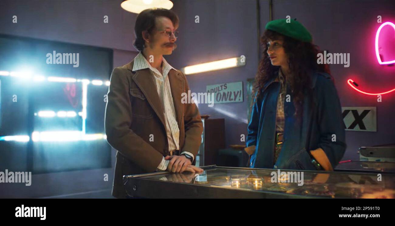 PINBALL THE MAN WHO SAVED THE GAME, from left Mike Faist, Crystal