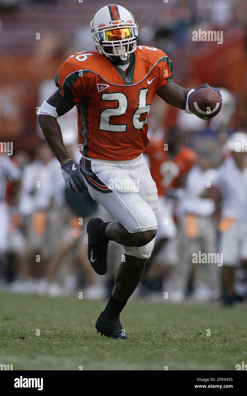 Sean Taylor of the MIami Hurricanes file photo (Cal Sport Media via AP  Images Stock Photo - Alamy