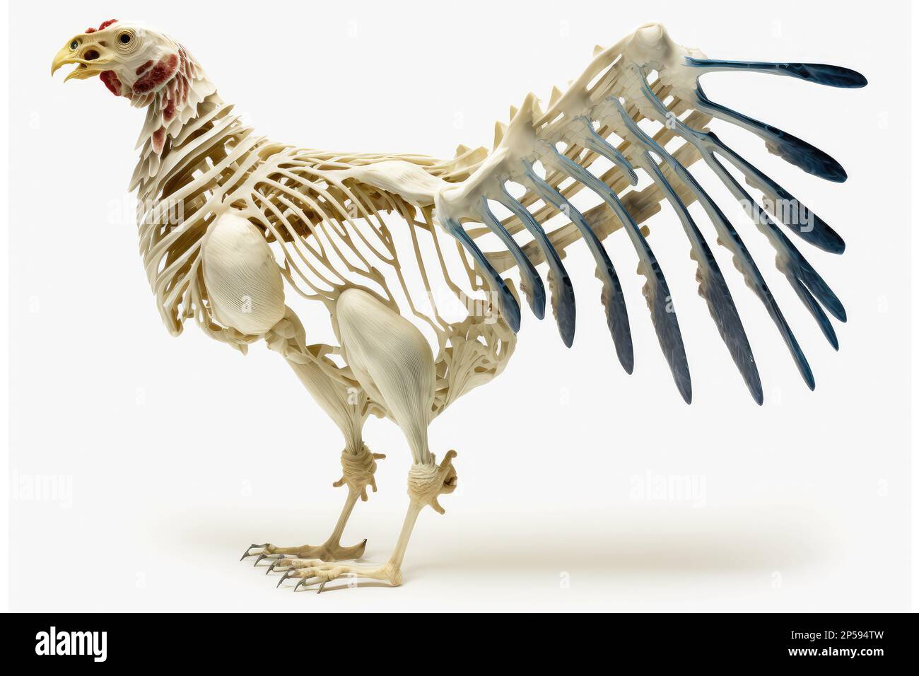 Rooster Skeleton
