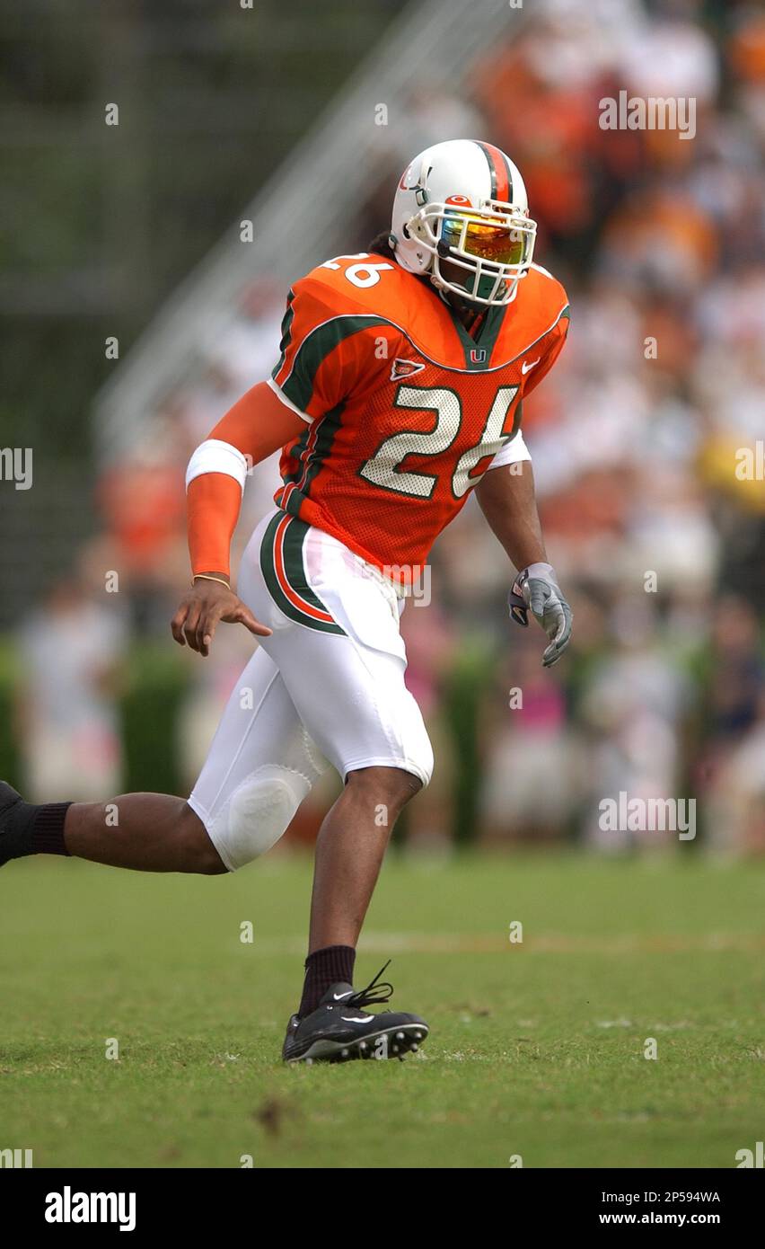 Sean Taylor of the MIami Hurricanes file photo Stock Photo - Alamy