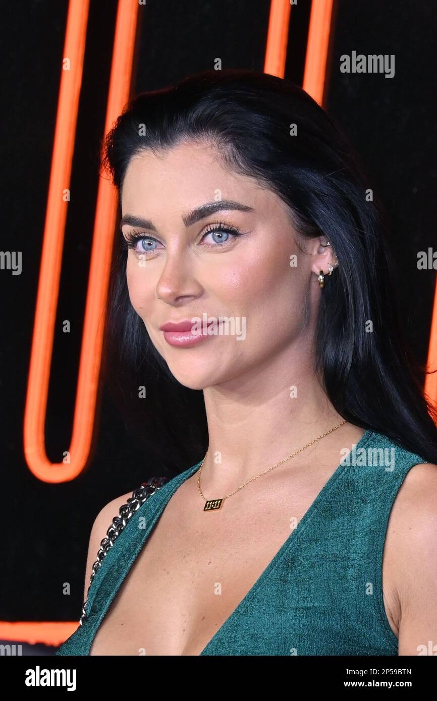 London, UK. 6th Mar, 2023. Cally Jane Beech at UK Premiere of John Wick