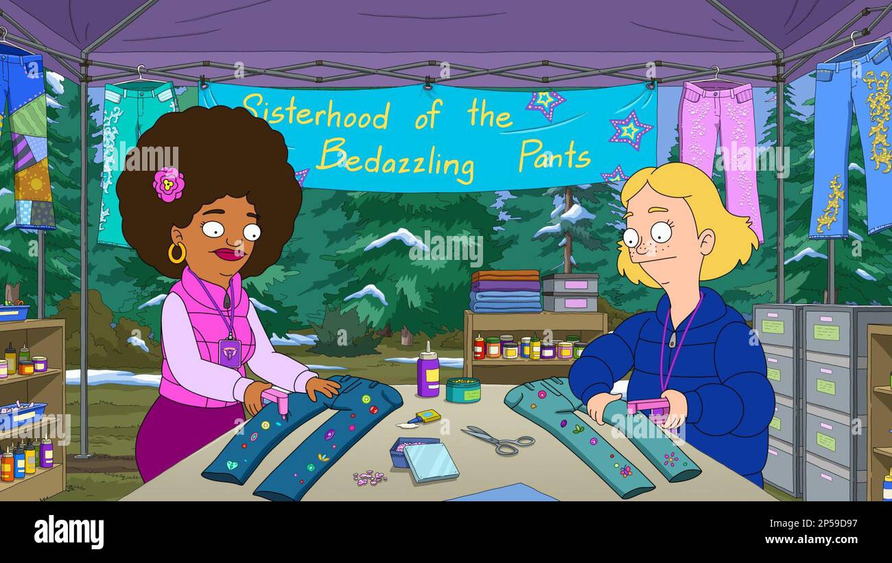 THE GREAT NORTH, from left Honeybee (voice Dulce Sloan), Judy Tobin