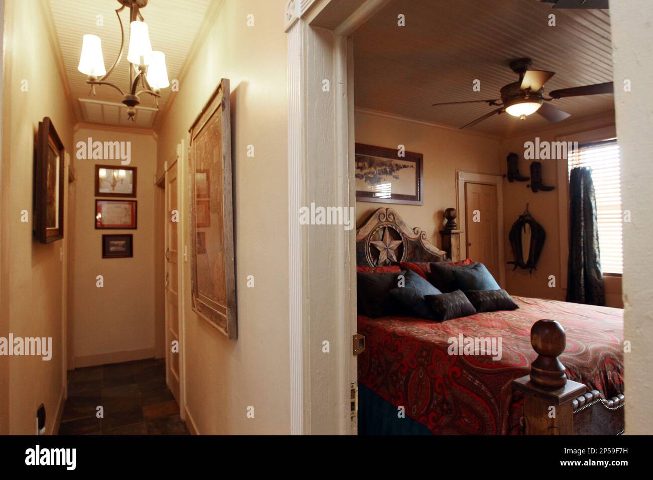 This Wednesday, June 26, 2013 photo shows the upstairs of the Oakville