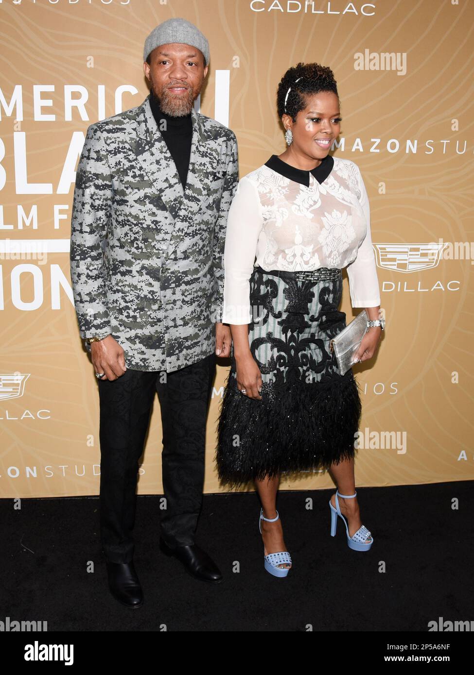 Los Angeles, California, USA. 05th Mar, 2023. Tariq Walker and Malinda