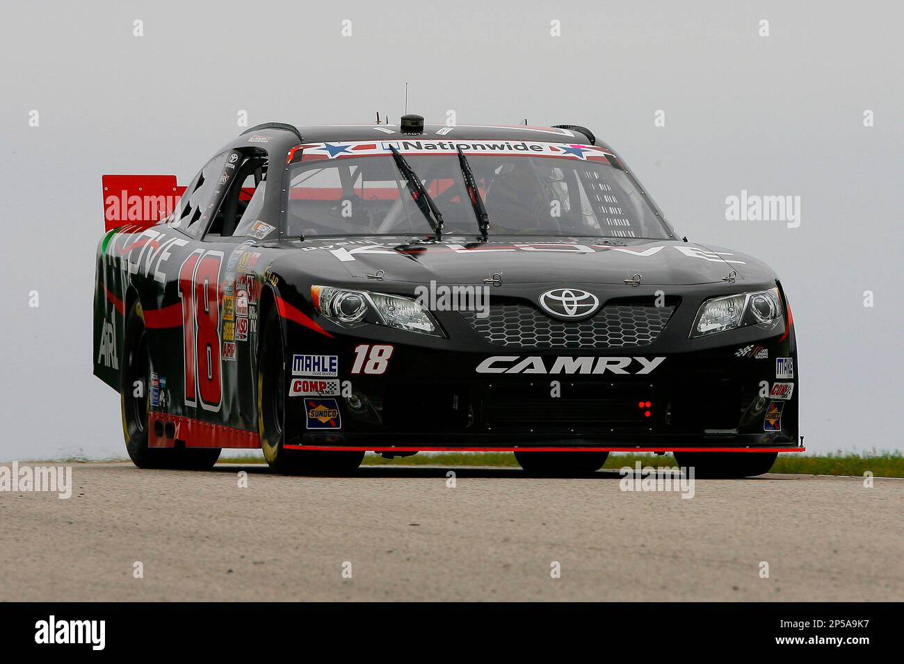 Michael McDowell during practice for the NASCAR Nationwide Series Johnsonville Sausage 200 race