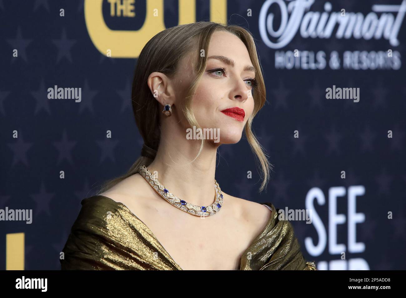 Aubrey Plaza arrives at the 28th annual Critics Choice Awards at The  Fairmont Century Plaza Hotel on Sunday, Jan. 15, 2023, in Los Angeles.  (Photo by Jordan Strauss/Invision/AP Stock Photo - Alamy