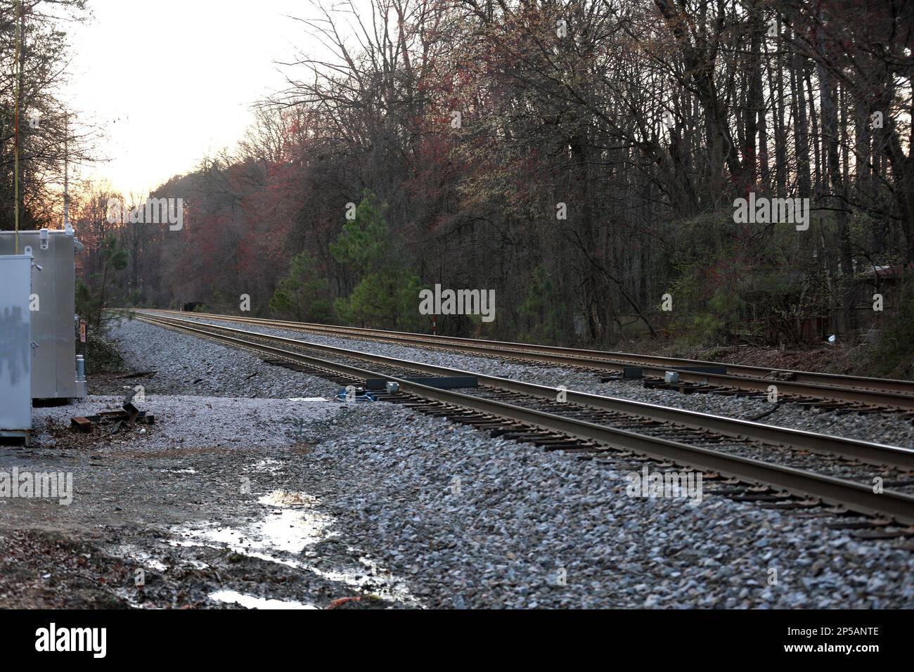 Burke, VA, USA. 6th Mar, 2023. View of Hot Box Detector a