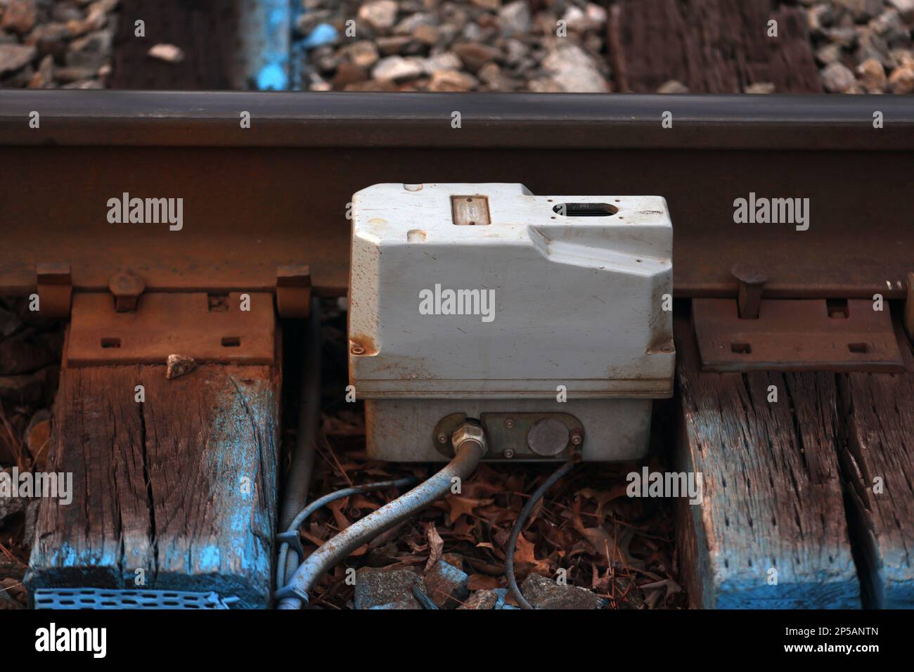 Burke, VA, USA. 6th Mar, 2023. View of Hot Box Detector a