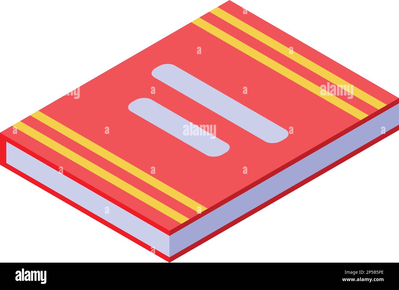 Graduation book icon isometric vector. School hat. Learn student Stock ...