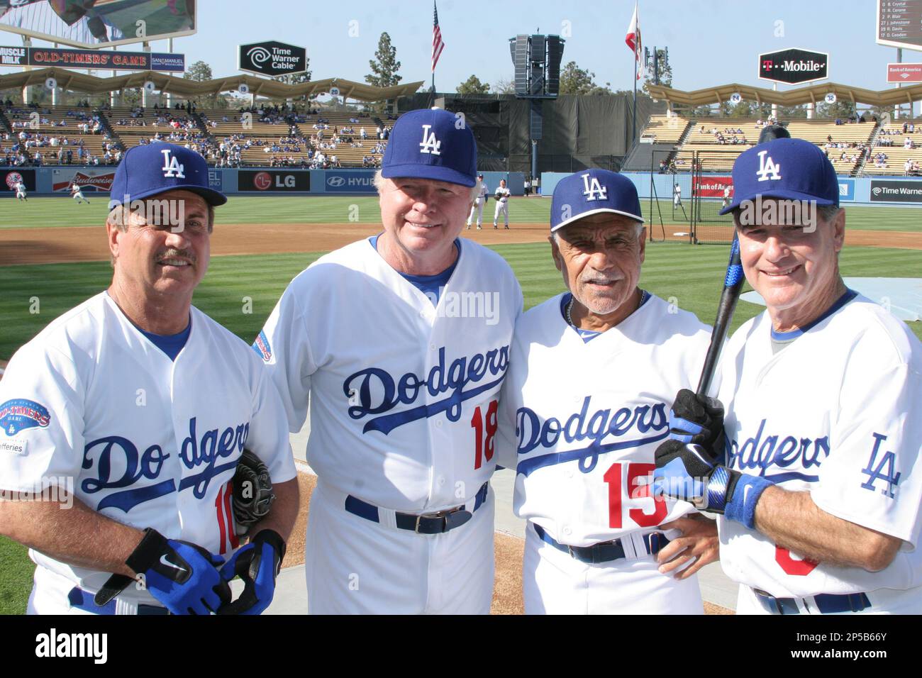 The Infield (L-R) Ron Cey, Bill Russell, Davey Lopes and Steve
