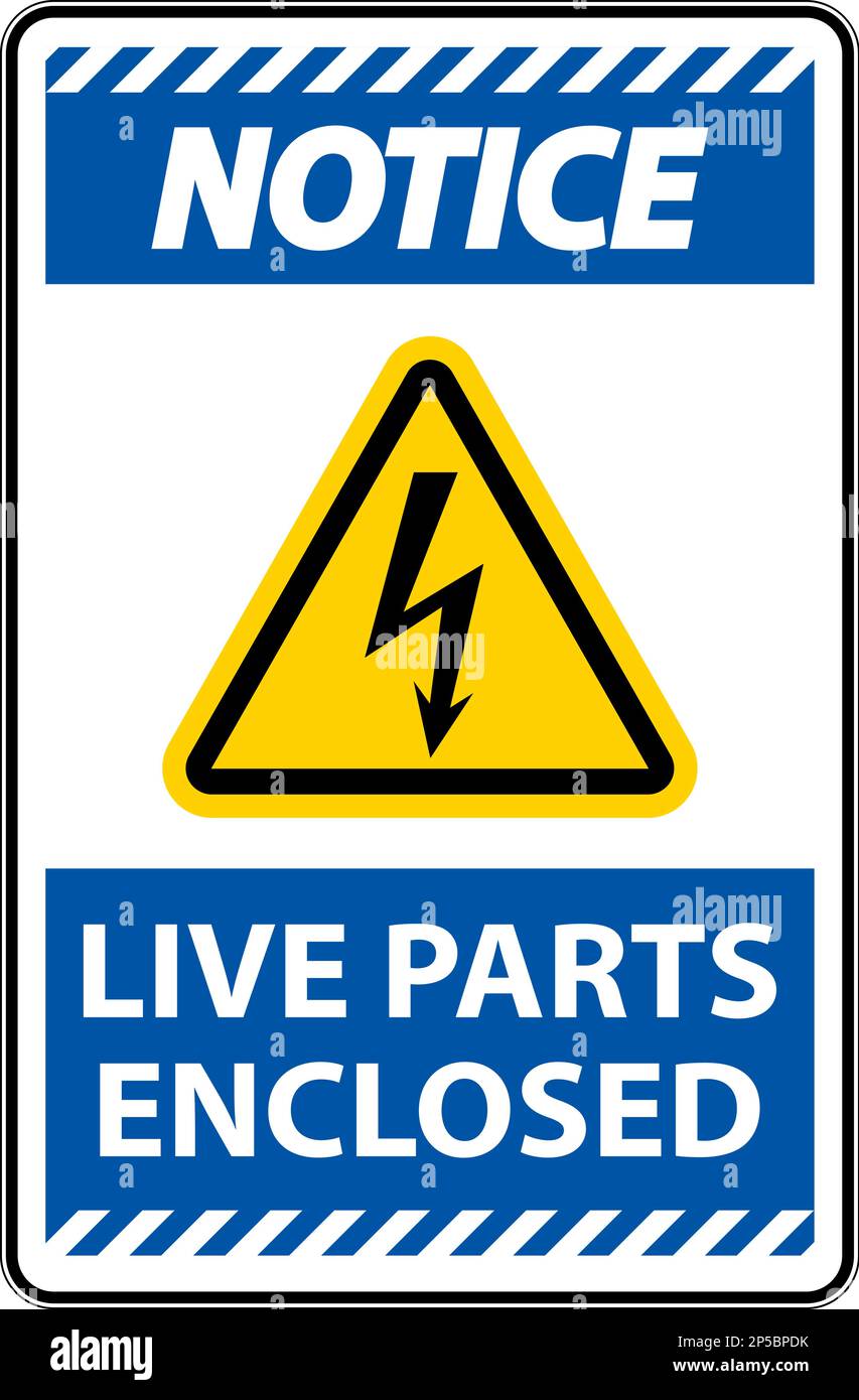 Notice enclosed Stock Vector Images Alamy