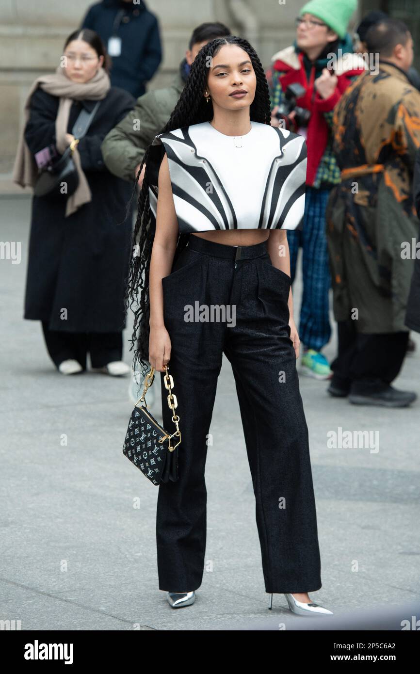 Paris, France. 06th Mar, 2023. Sharon Alexie attending the Louis