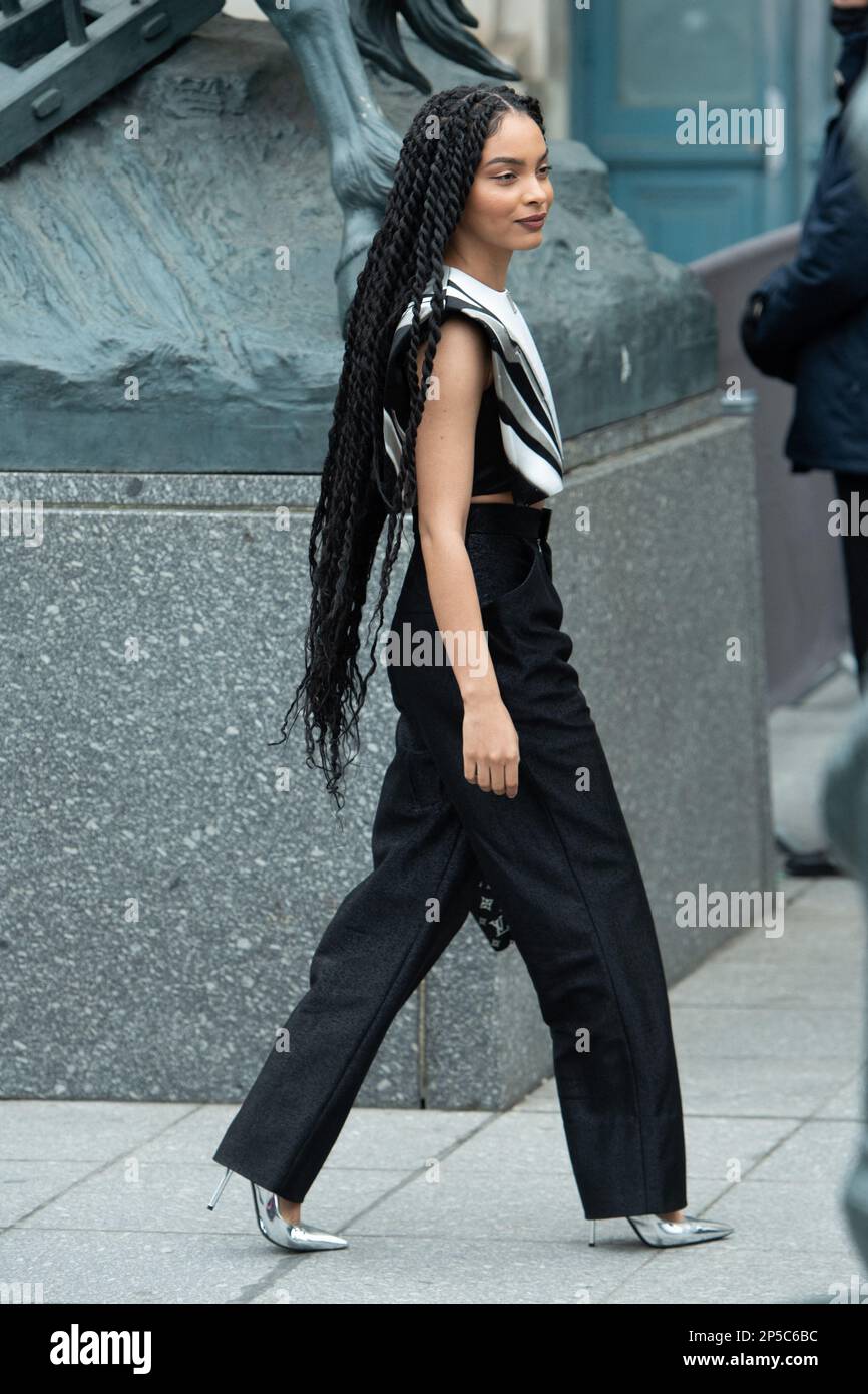 Paris, France. 06th Mar, 2023. Sharon Alexie attending the Louis