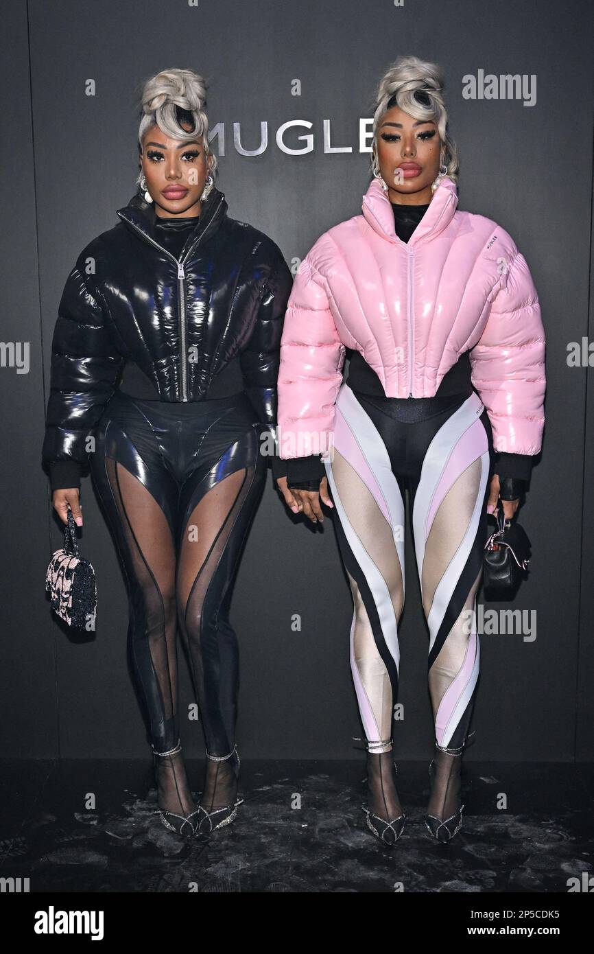 Paris France 06th Mar 2023 Clermont Twins At Mugler X Hunter Paris France 06th Mar 2023 Clermont Twins At Mugler X Hunter Schafer Party During Fashion Week In Paris France On March 6 2023 Photo By Julien Reynaudaps Mediasabacapresscom Credit Abaca Pressalamy Live News 2P5CDK5