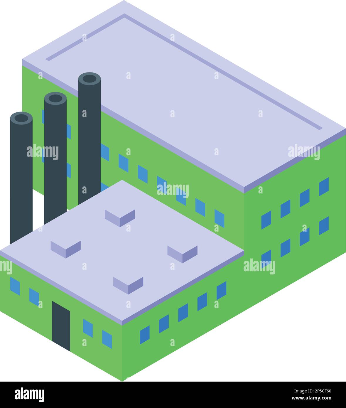 Environment social governence factory icon isometric vector. Esg energy ...